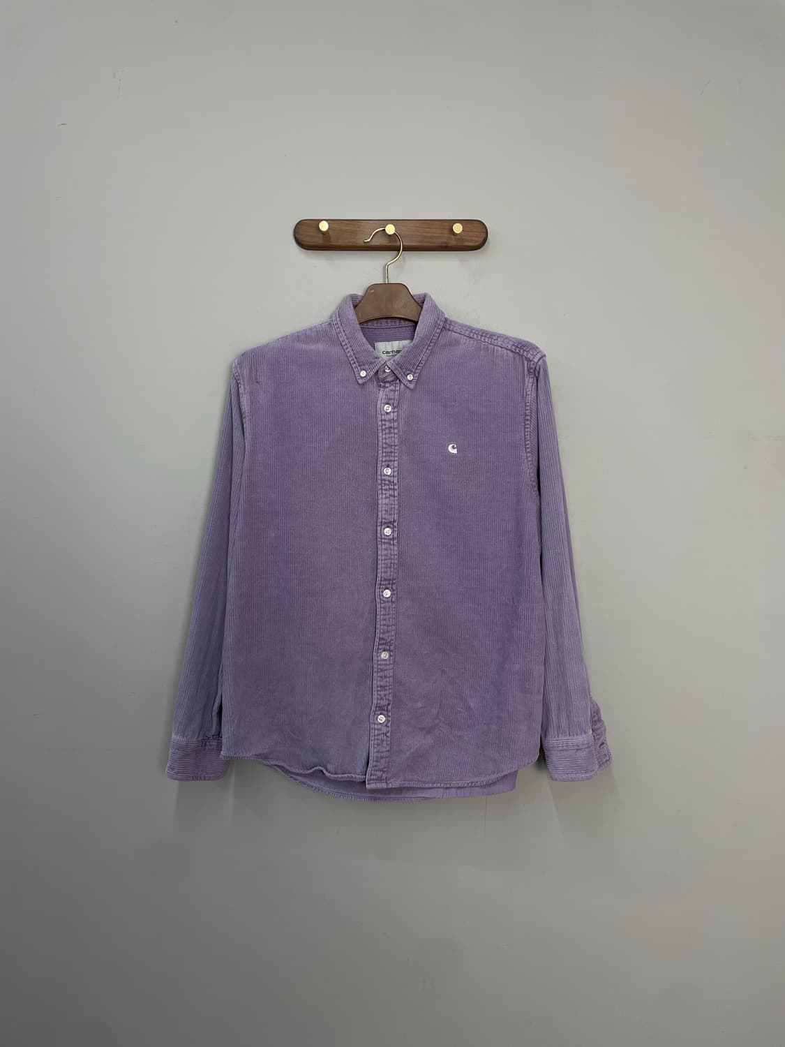 칼하트 코듀로이 연보라 셔츠 H2069 상품이미지2