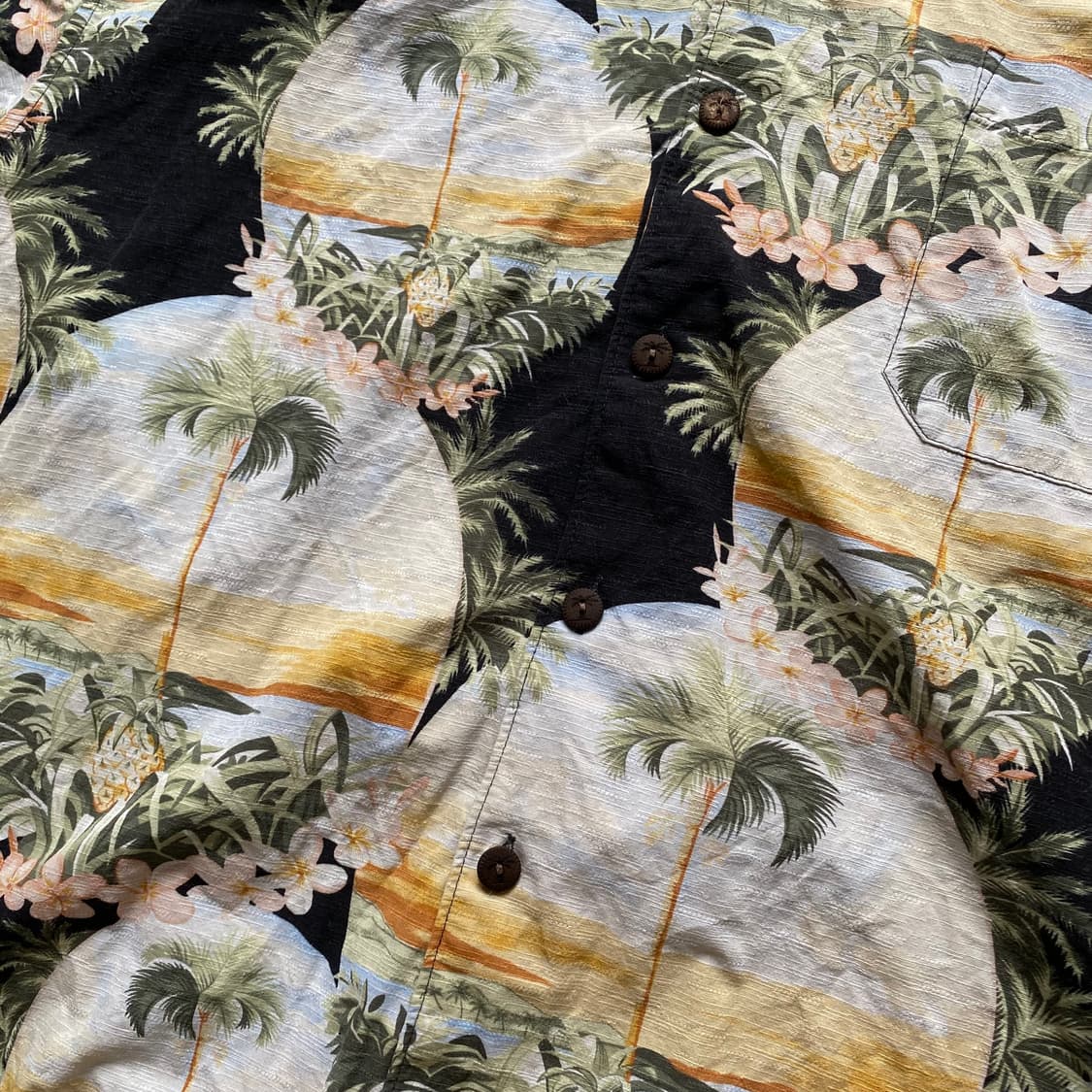 빈티지 야자수 반팔 셔츠 상품이미지3