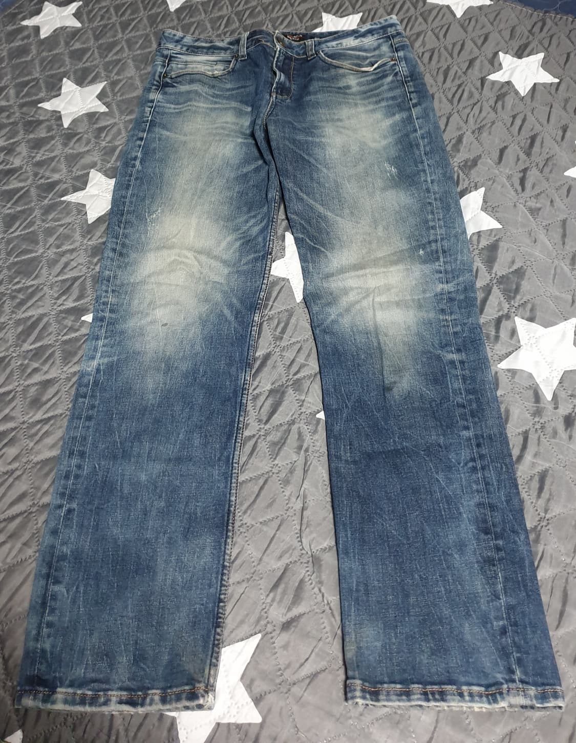 클라이드앤 CONDUCT 빈티지워싱 슬림 스트레이트 데님 팬츠 (34) 상품이미지1