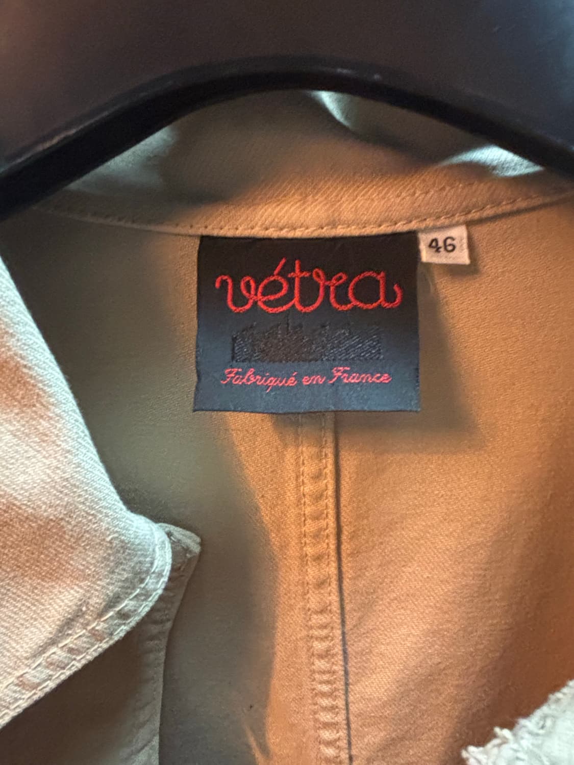 베트라 면소재 46 사이즈 워크자켓 상품이미지5