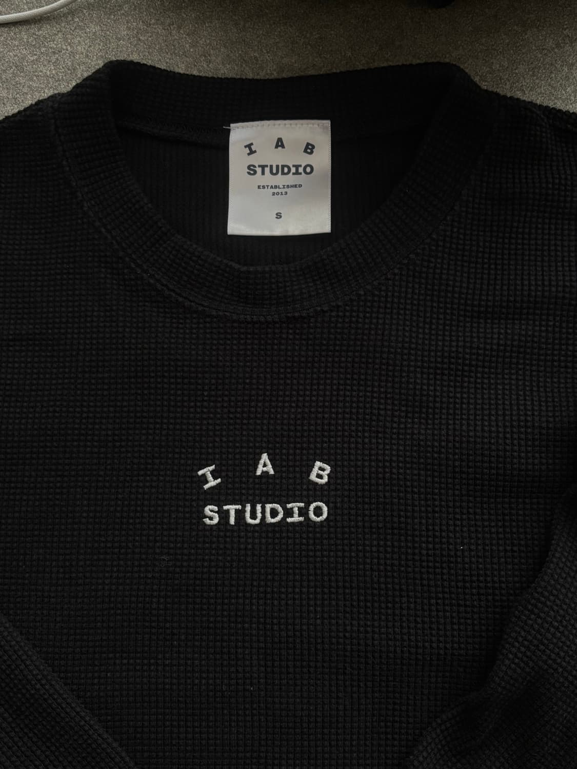 아이앱스튜디오 와플 롱슬리브 s 상품이미지1