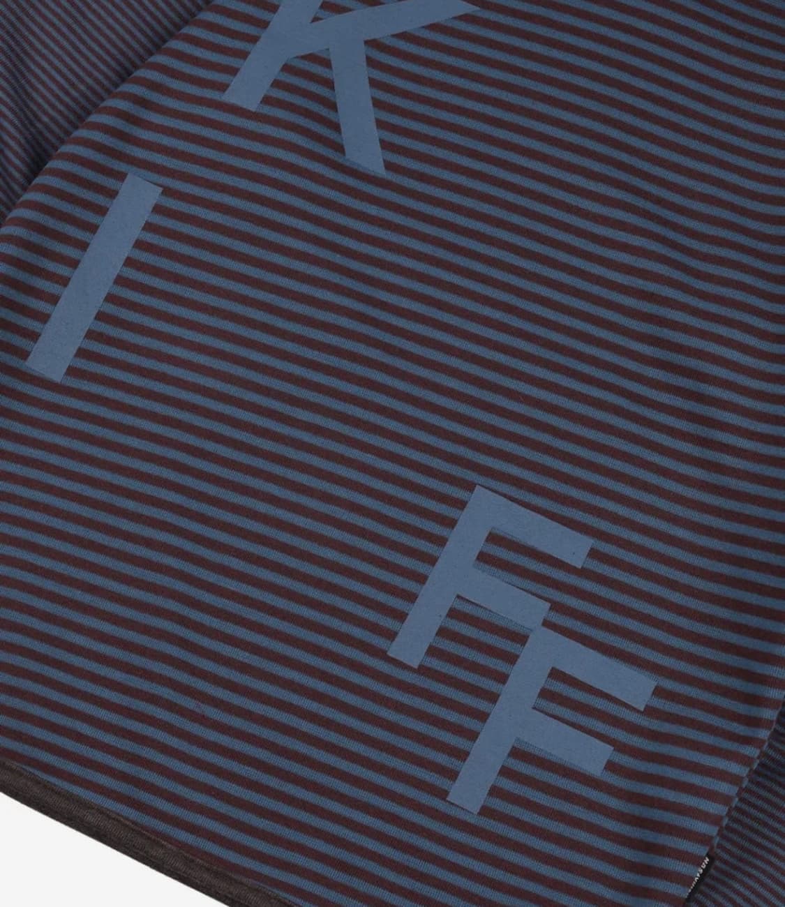 카이파이 키프 스트라이프 후드 롱슬리브 (블루) 상품이미지3