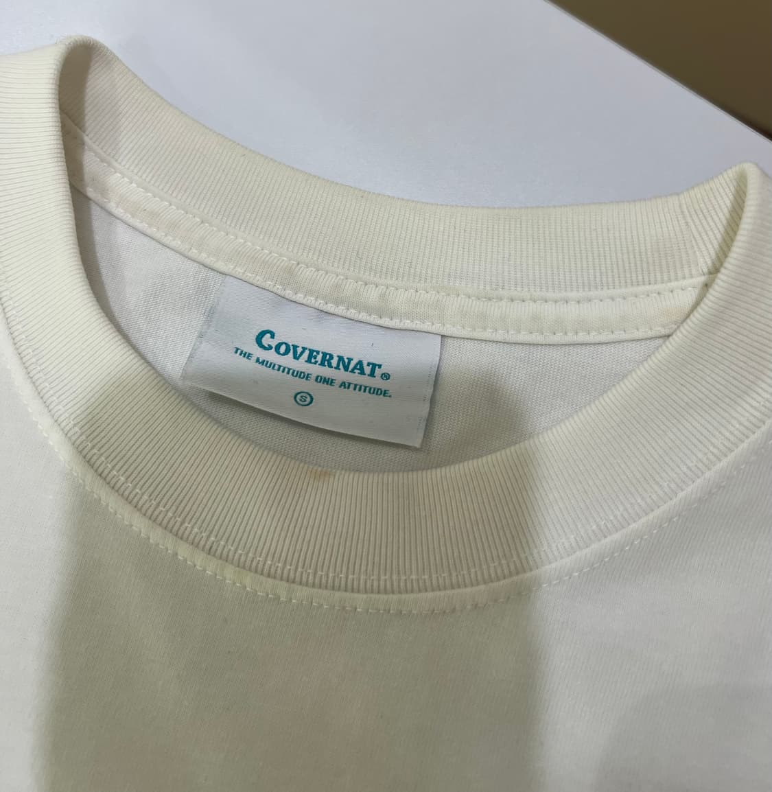 Covernat 커버낫 스몰 어센틱 로고 티셔츠 상품이미지7