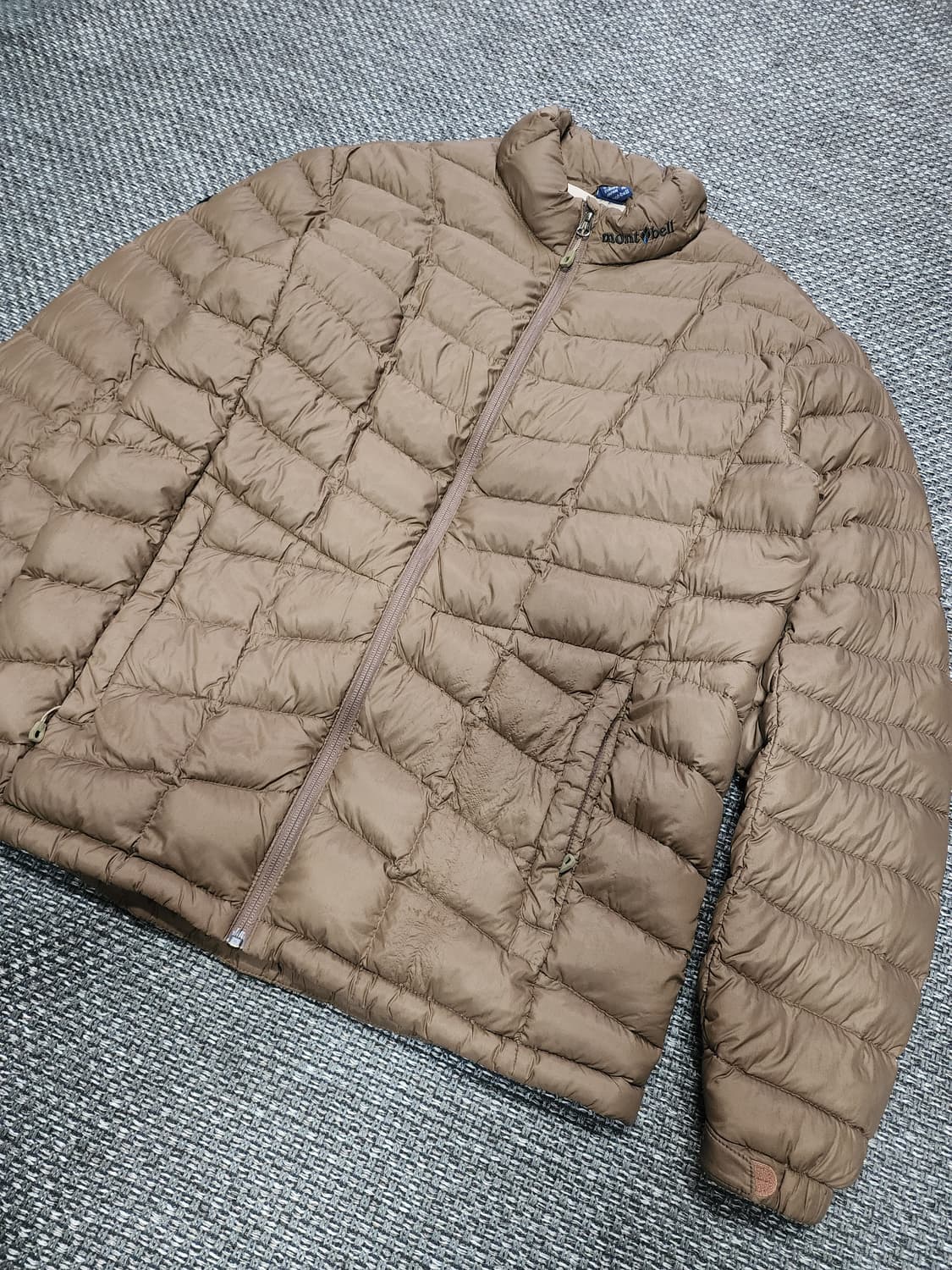 몽벨 경량 패딩 브라운 패딩 105 XL 상품이미지7