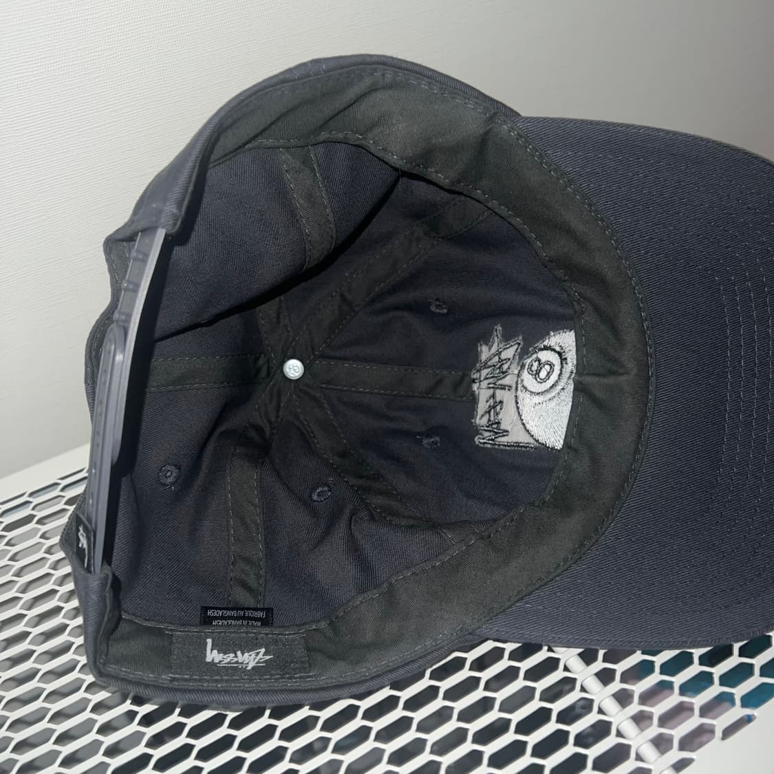 스투시 스탁 8볼 로우 프로 캡 다크그레이 상품이미지4