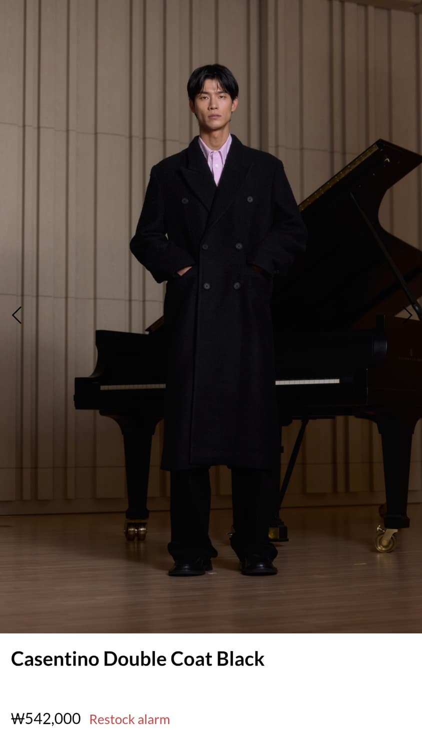 [구매]STU 카센티노 더블 코트 M 상품이미지2