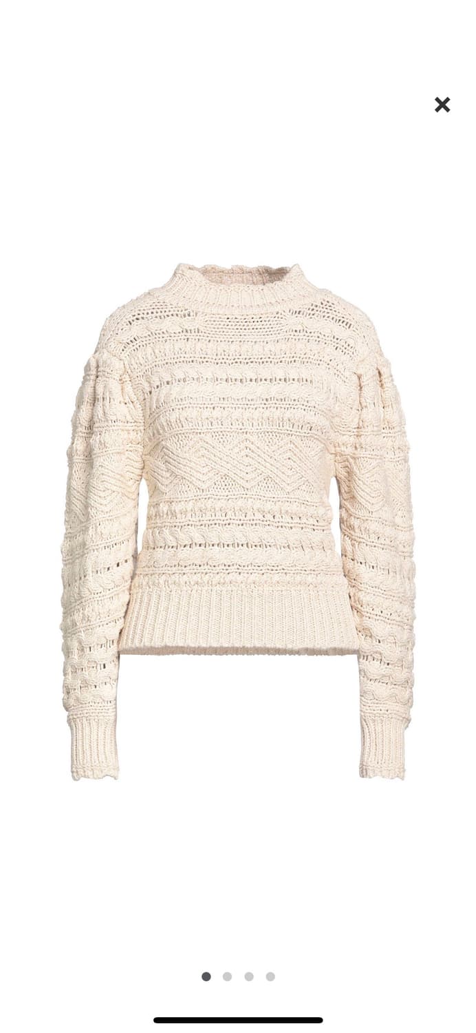 (새제품)Isabel Marant 아이보리 패턴 니트 상품이미지2