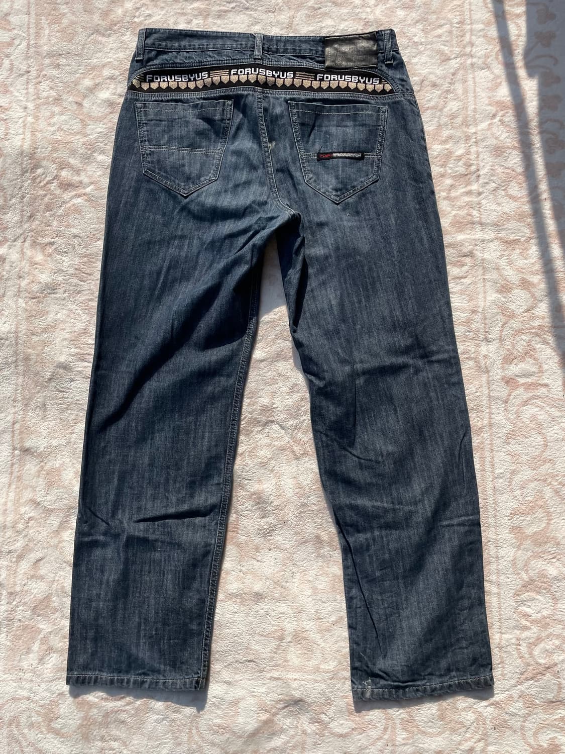 FUBU Embroidered Denim Jeans  상품이미지6