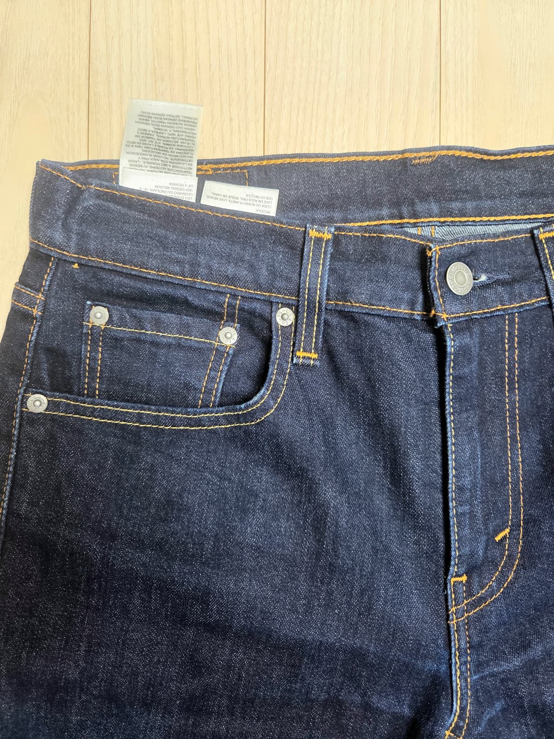 ​[정품] 리바이스 502 테이퍼드 핏 데님 (30x32) 인디고 상품이미지5