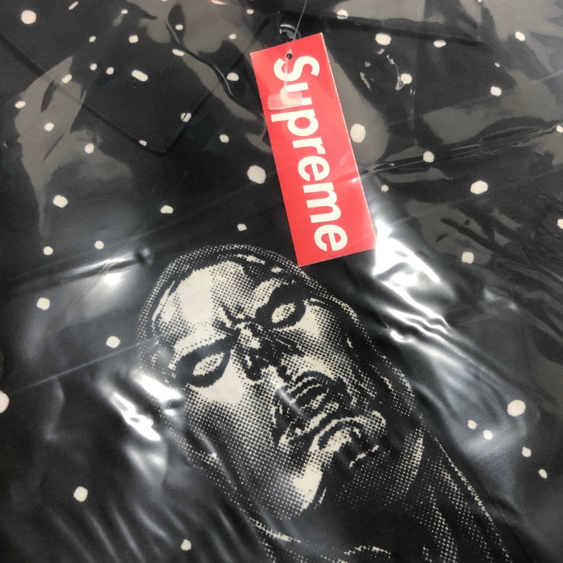슈프림 실버 서퍼 숏슬리브 셔츠 블랙 L 상품이미지4
