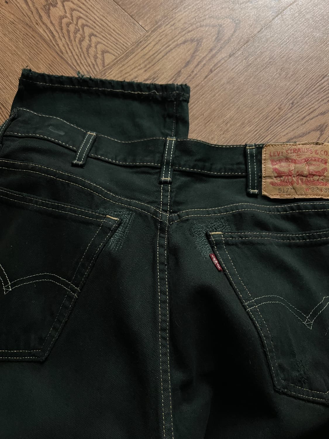 [32]리바이스 517 가먼트다잉 플레어핏 데님 팬츠 상품이미지8