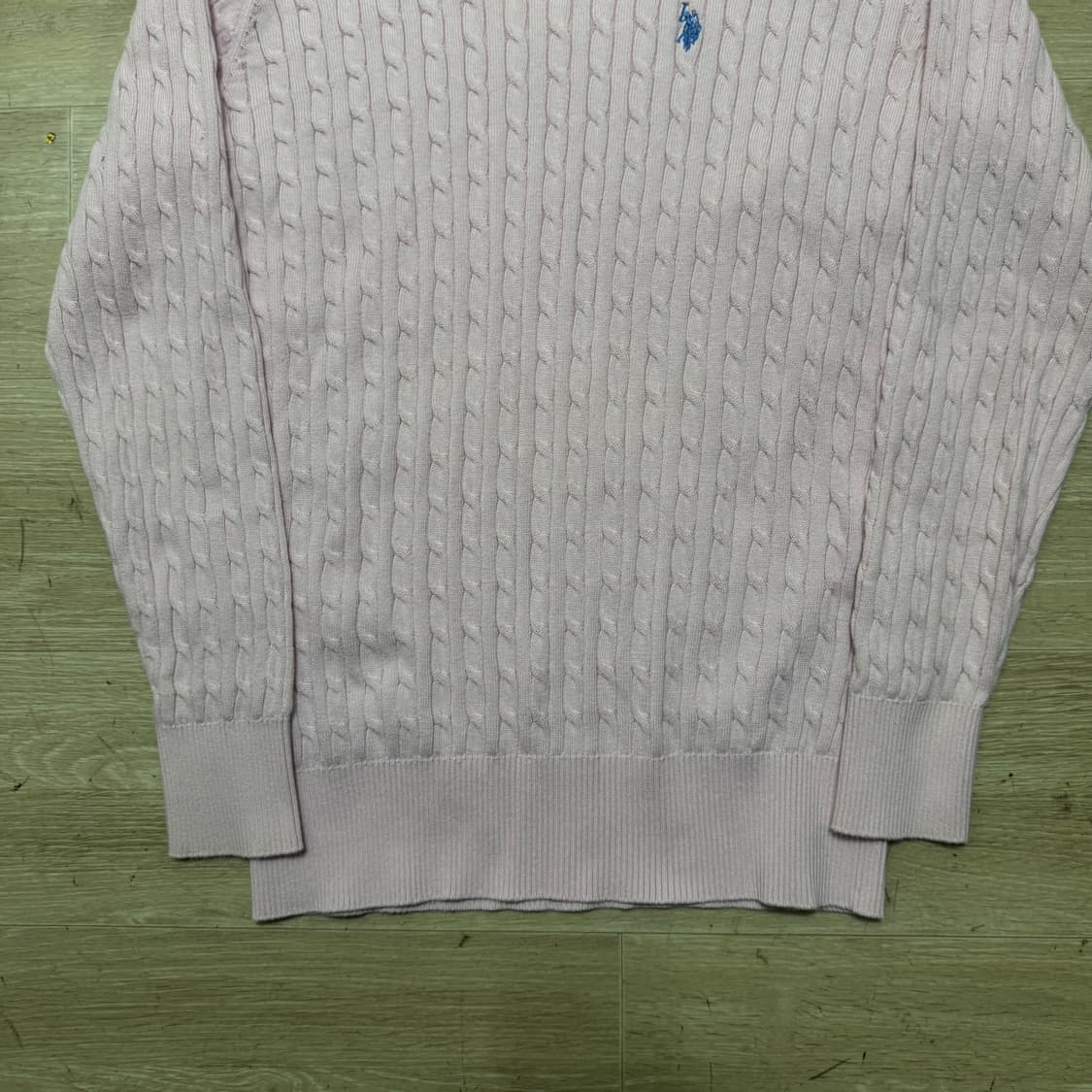 Us폴로 케이블 니트 상품이미지4