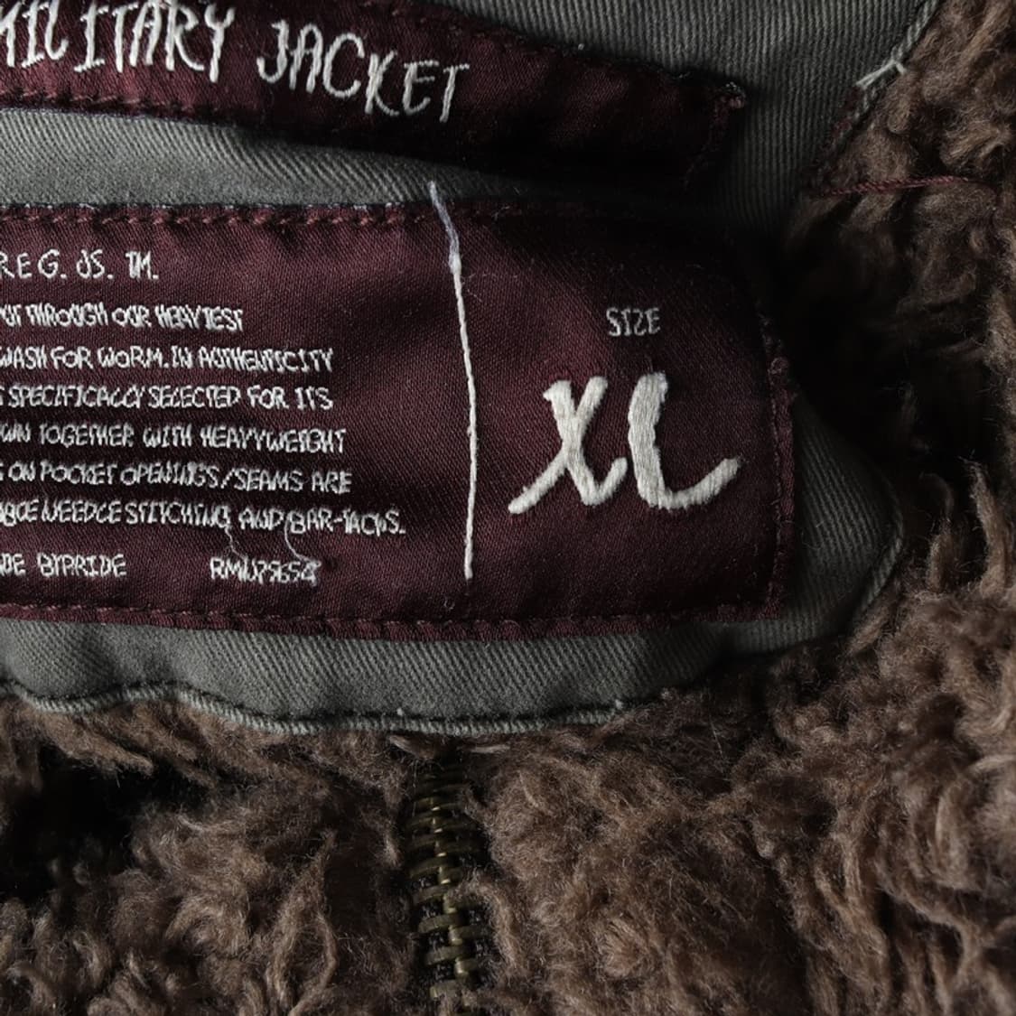 AIR CANADA 빈티지 밀리터리 필드 자켓 XL 상품이미지7