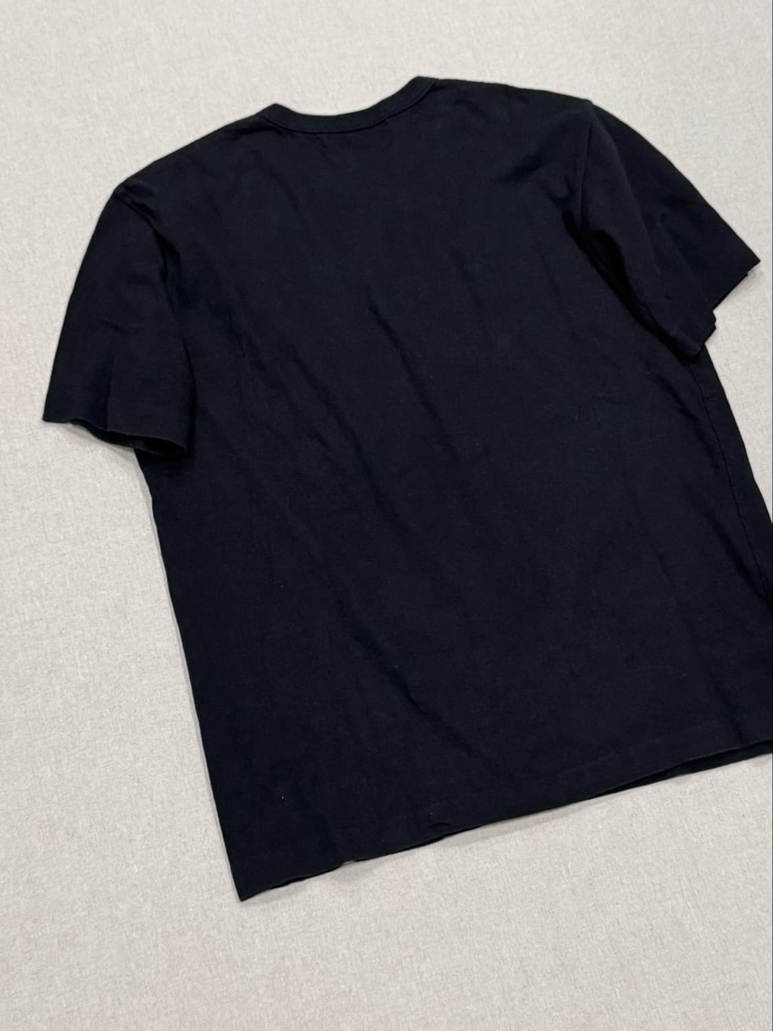 꼼데가르송 블랙 14ss 프릴 로즈 티셔츠 상품이미지5