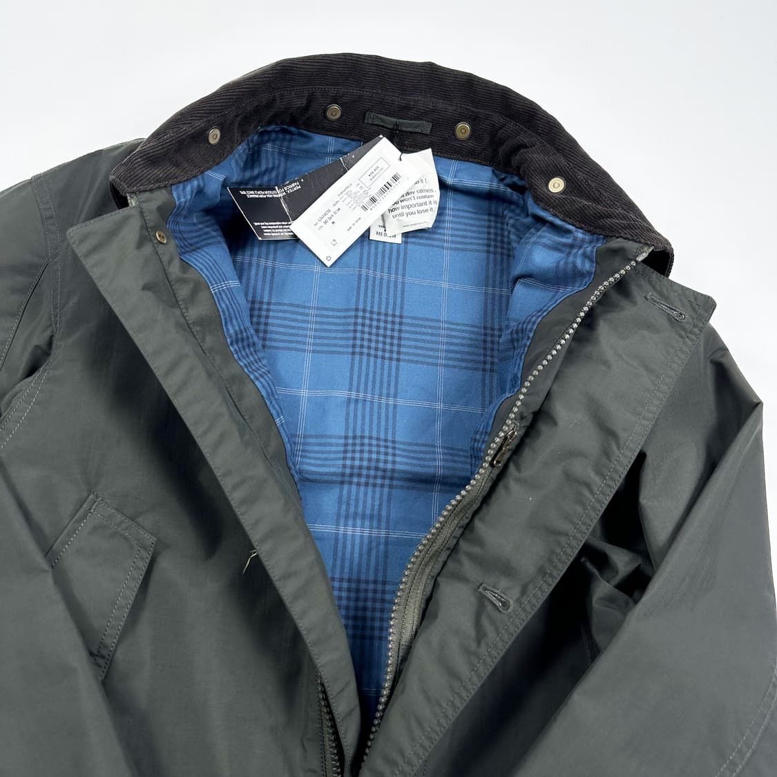 (새제품) 나나미카 24FW 퍼텍스 코듀로이 카라 자켓 M 상품이미지5