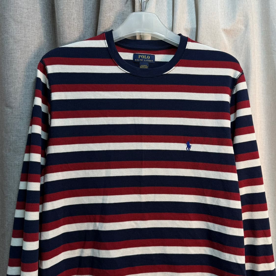 [XL] 폴로 랄프로렌 스트라이프 와플 여름니트 티셔츠 상품이미지3
