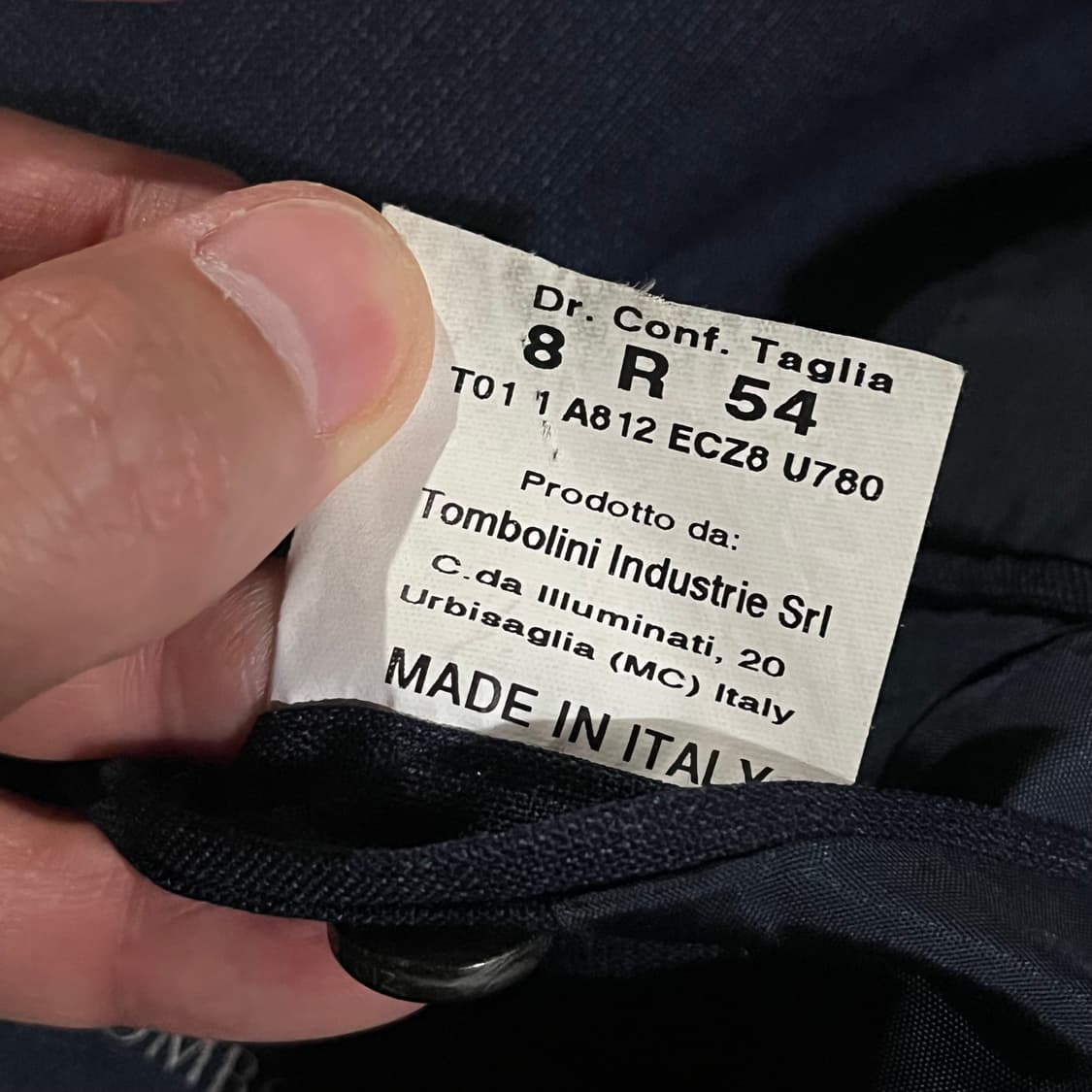 [105] 톰볼리니 싱글자켓 상품이미지10