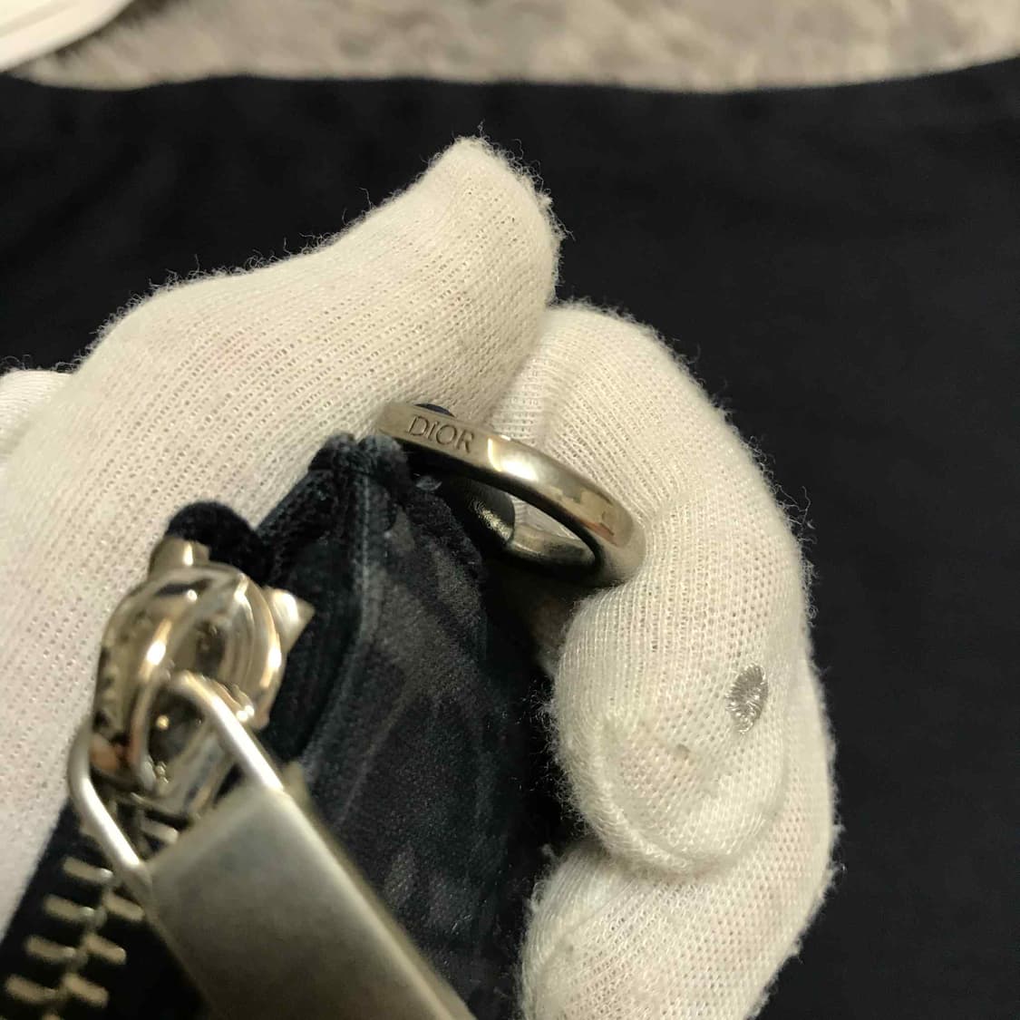 {클로젯}[백화점 풀구성+인보이스]디올 오블리크 A5 데님 클러치백 상품이미지5