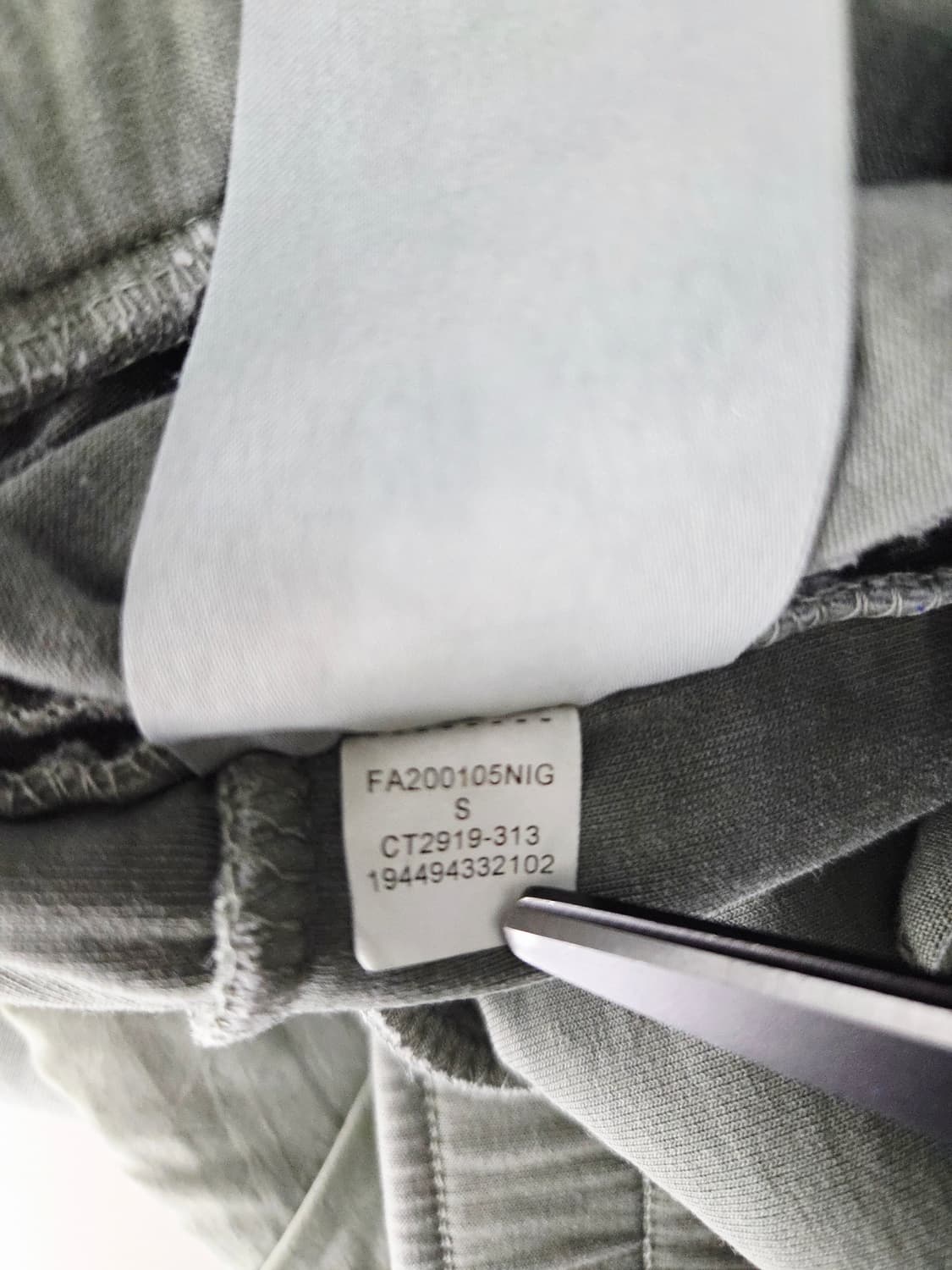 조던 23 엔지니어드 조거 스웻팬츠 카키 상품이미지8