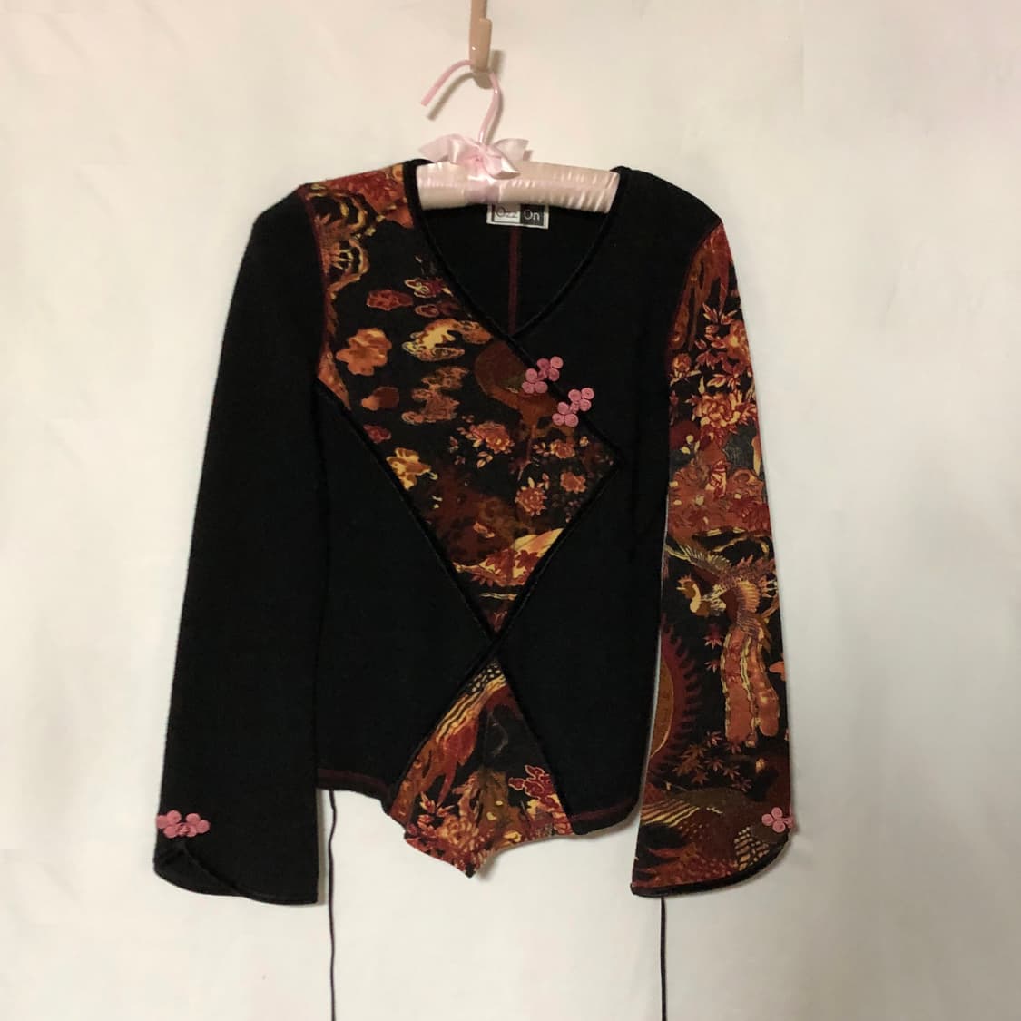 오즈온 차이나 니트 블랙 상품이미지8