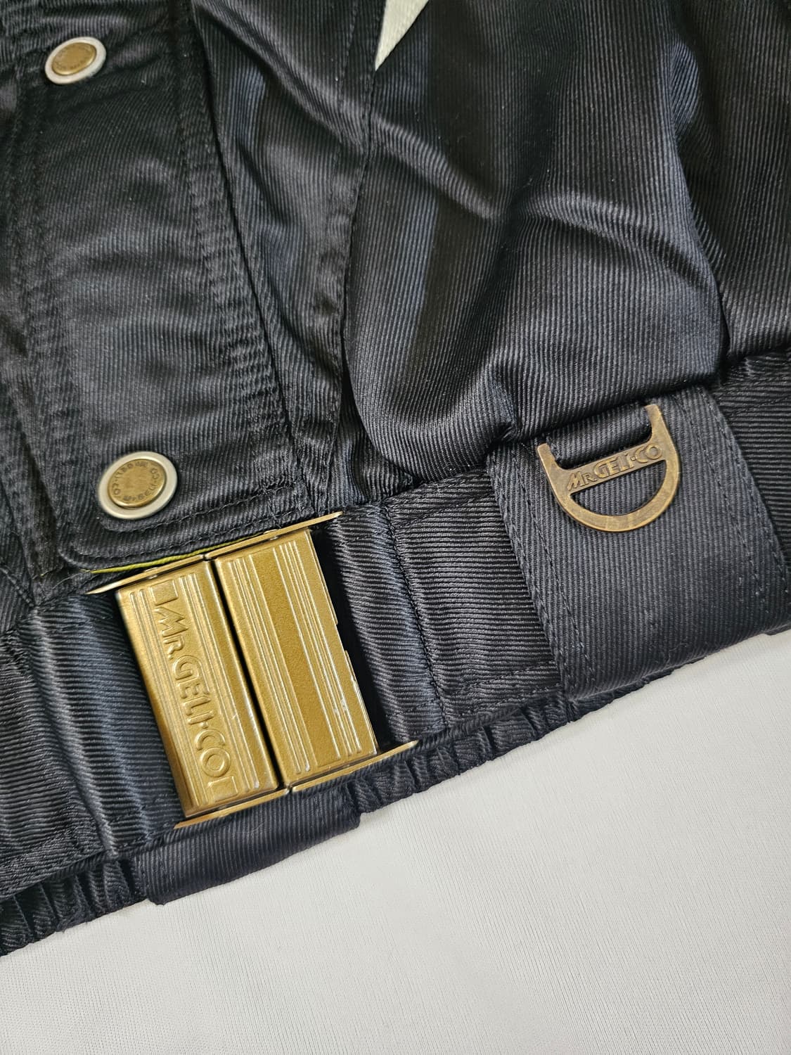 [XXL] Mr.Gelico 빈티지 레이싱 크롭 봄버 자켓 점퍼 상품이미지8