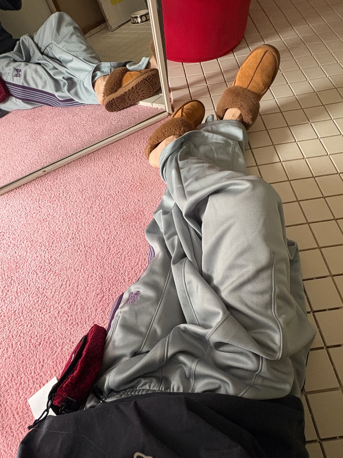 Needles 색소폰 HD 트랙팬츠 상품이미지1