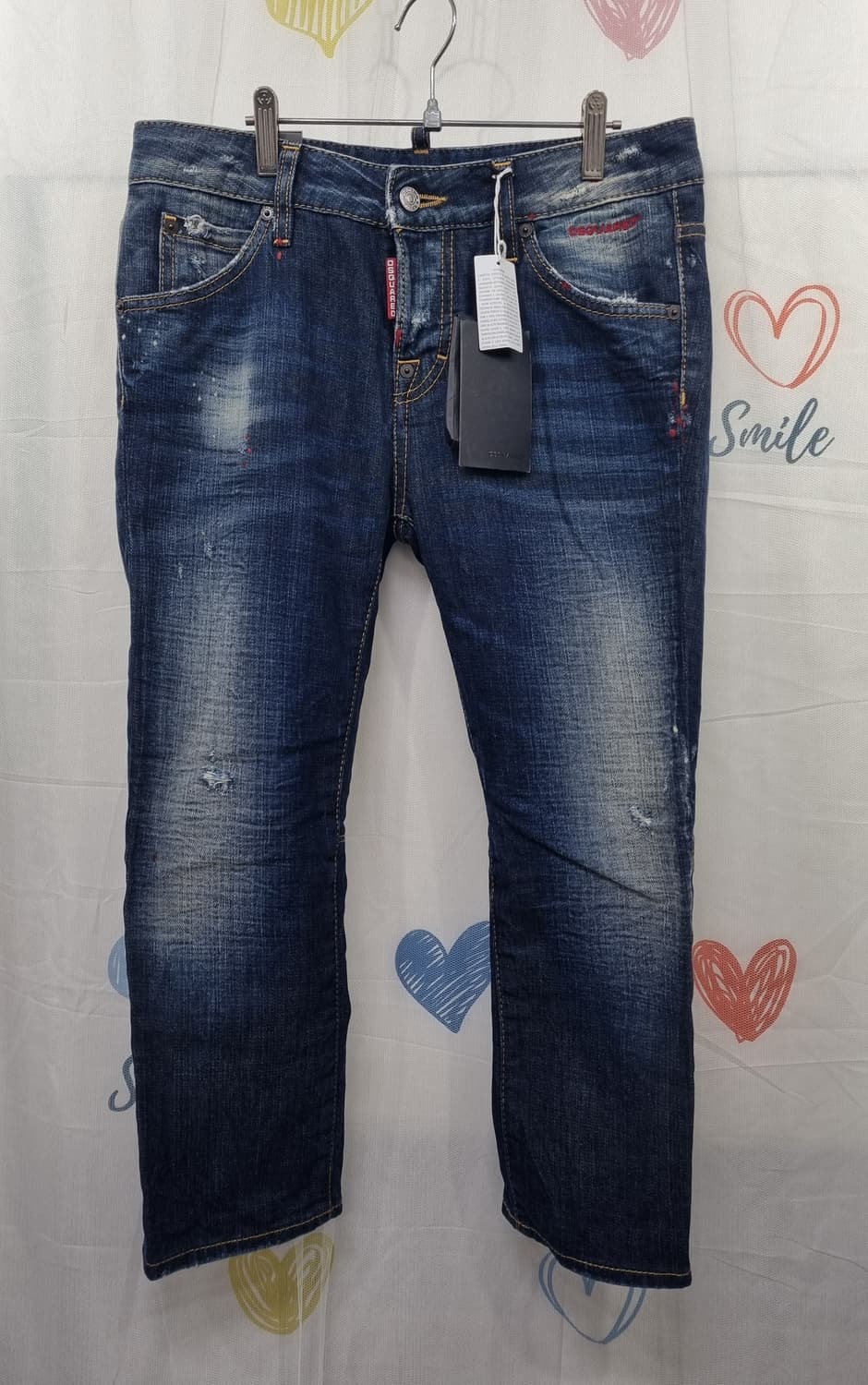 정품) 디스퀘어드2  중청 데님 팬츠  상품이미지1