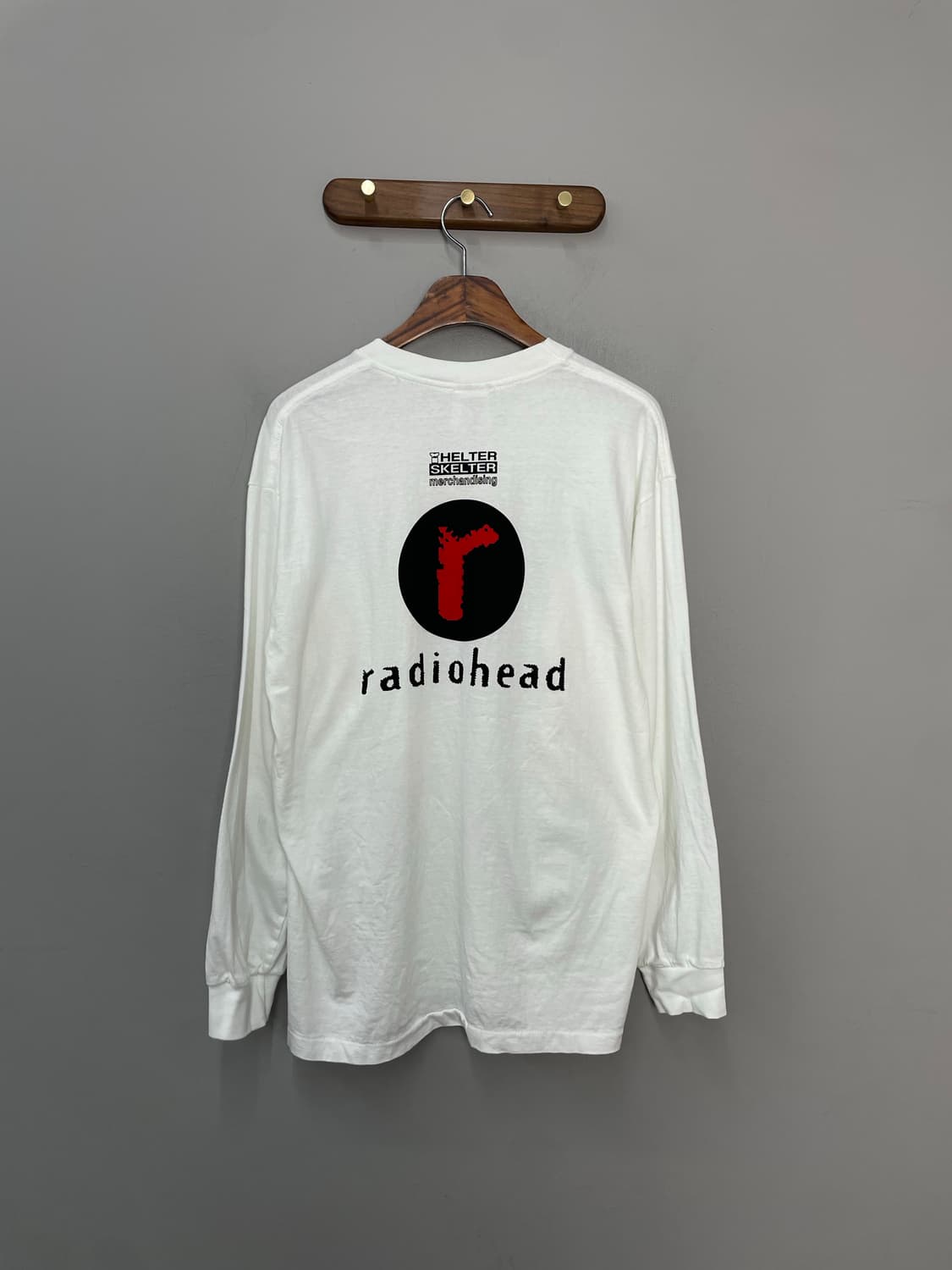 빈티지 라디오헤드 그래픽 프린팅 롱슬리브 H2547 상품이미지4