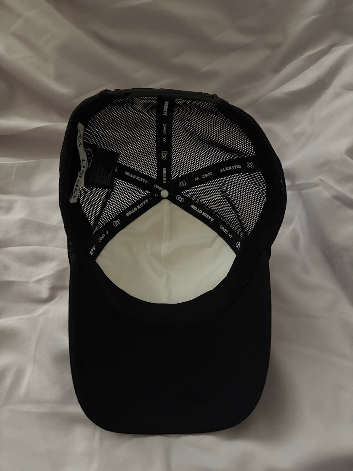 오픈와이와이 헬로키티 볼캡 모자 블랙 상품이미지2