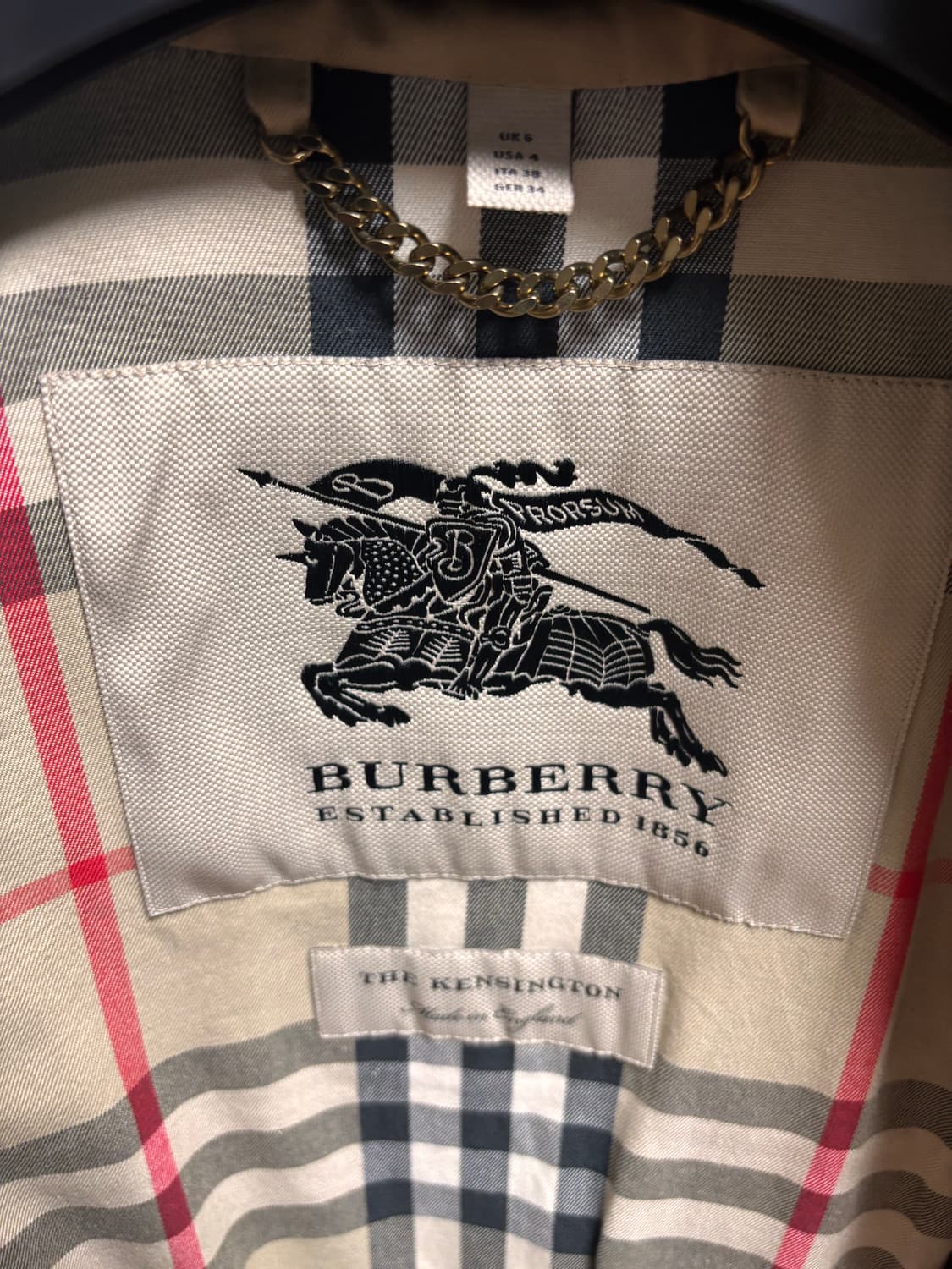 버버리 켄싱턴 트렌치 코트 상품이미지3