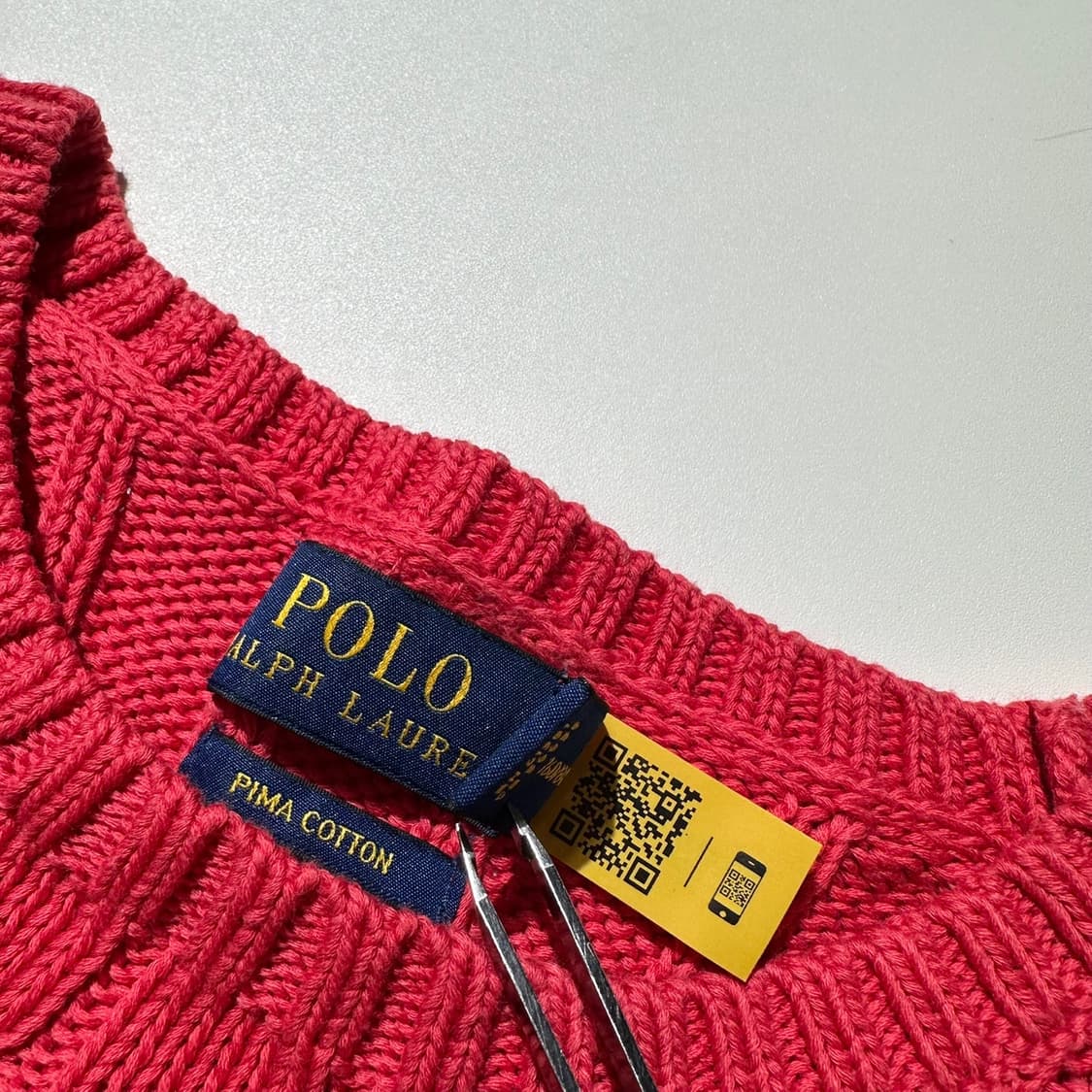폴로 랄프로렌 케이블 라운드 니트 (신형QR) 상품이미지5