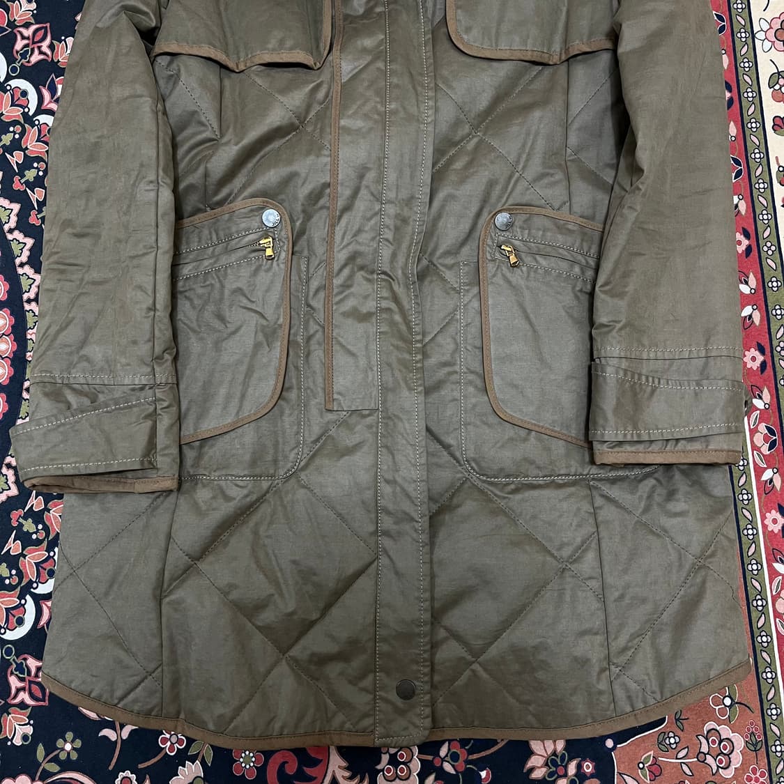 질바이질스튜어트 뉴욕 여성 롱 퀼팅 점퍼 44-55 상품이미지4