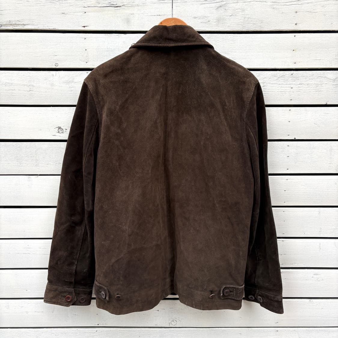 Banana Republic 바나나리퍼블릭 레더 가죽 스웨이드 자켓 상품이미지2