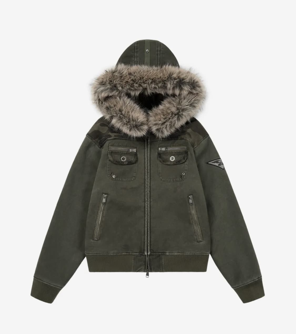 아캄 퍼 카모 자켓 상품이미지1