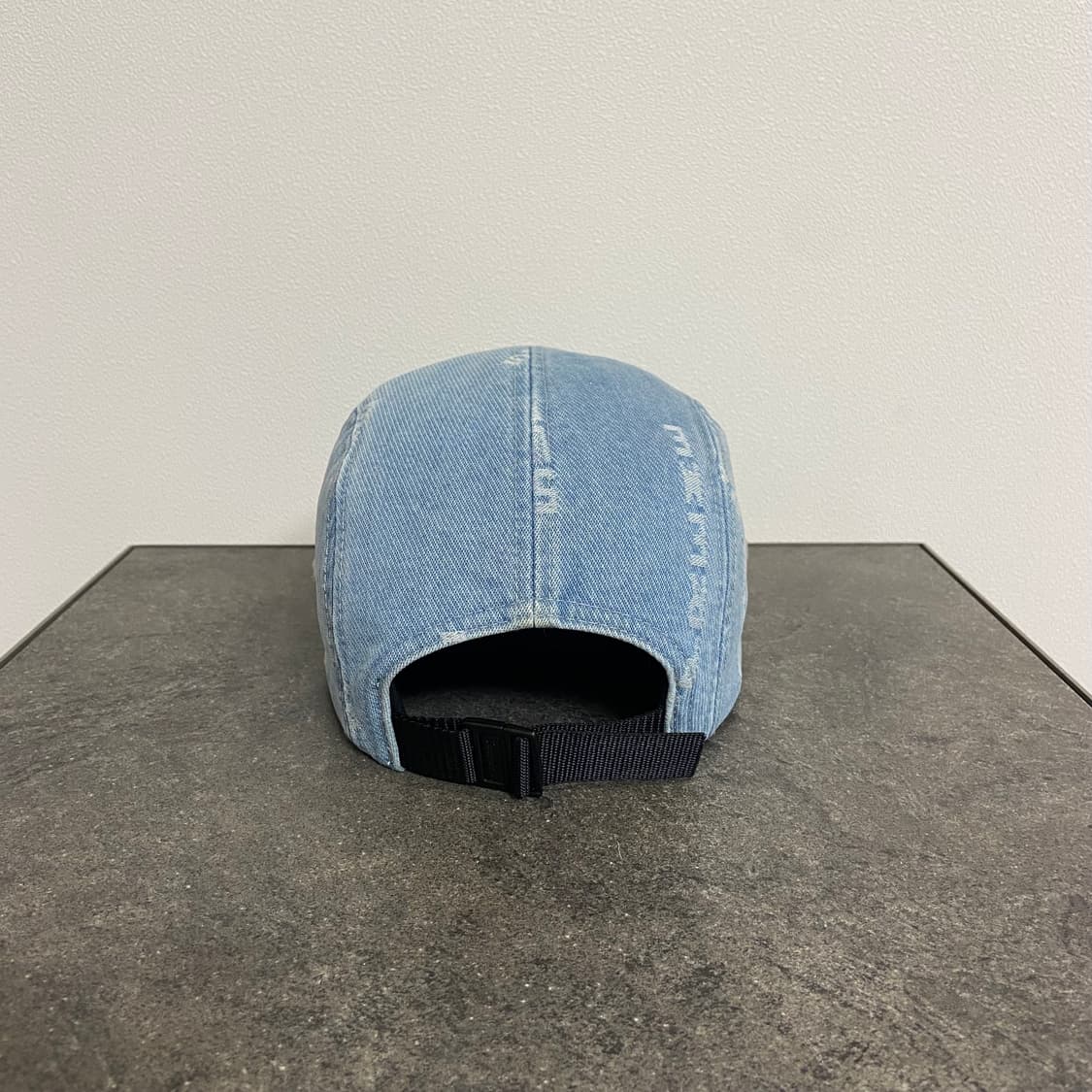 (OS) 슈프림 박스로고 캠프캡 모자 워시드 데님 상품이미지4