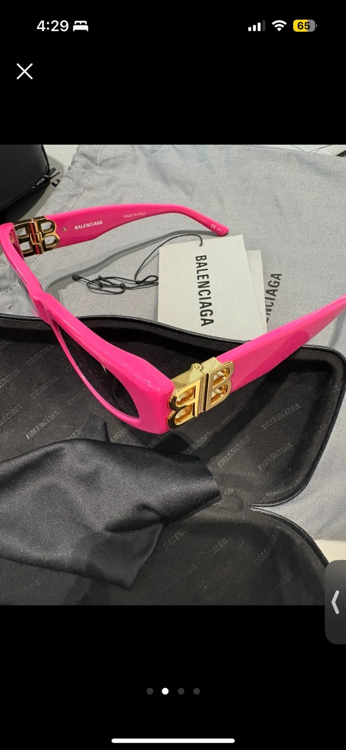발렌시아가 BB 선글라스 핑크 상품이미지2