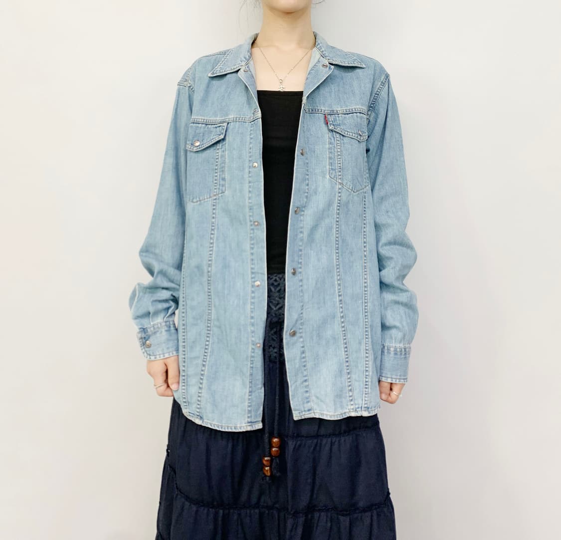 리바이스 데님 셔츠 상품이미지2