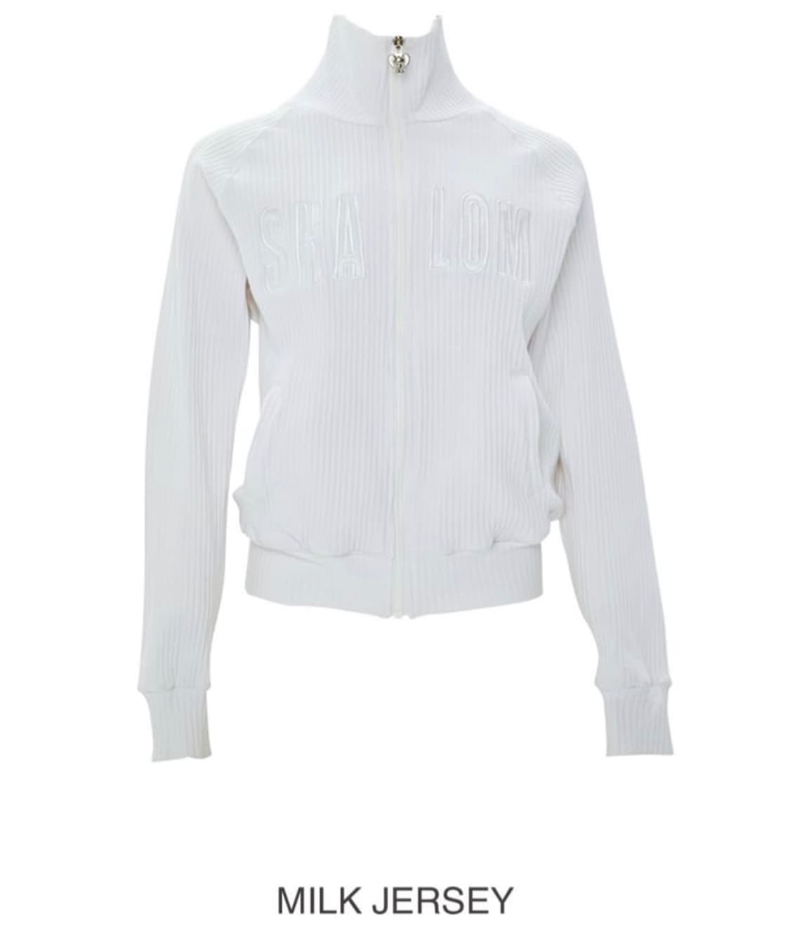 샬롬클럽 집업 화이트 상품이미지1