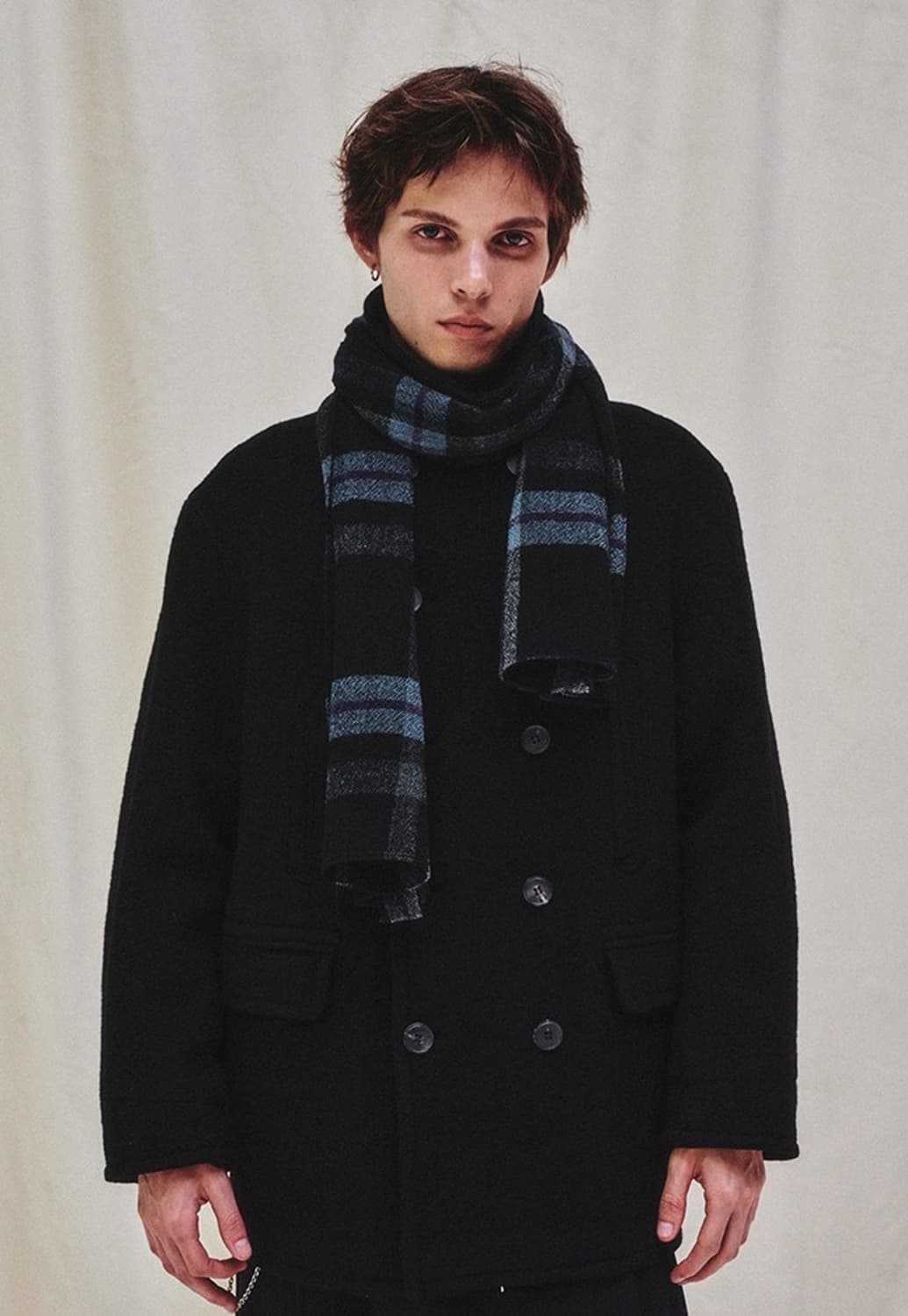 [새상품] 아트이프액츠 부클 울 스카프, 머플러 상품이미지3