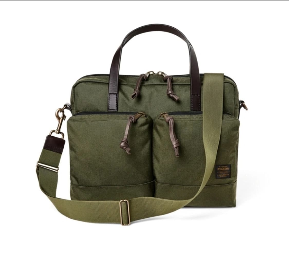 Filson 필슨 드라이든 브리프케이스 서류가방 토트백 숄더백 오터 그린 상품이미지1