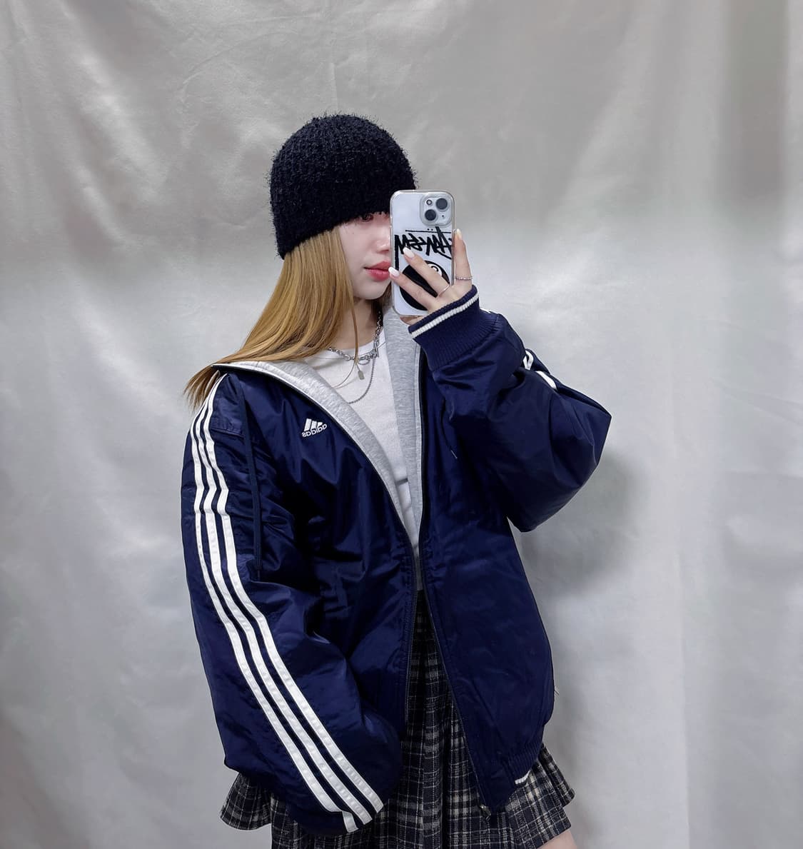 아디다스 00‘s 리버서블(양면) 오버핏 점퍼  상품이미지2