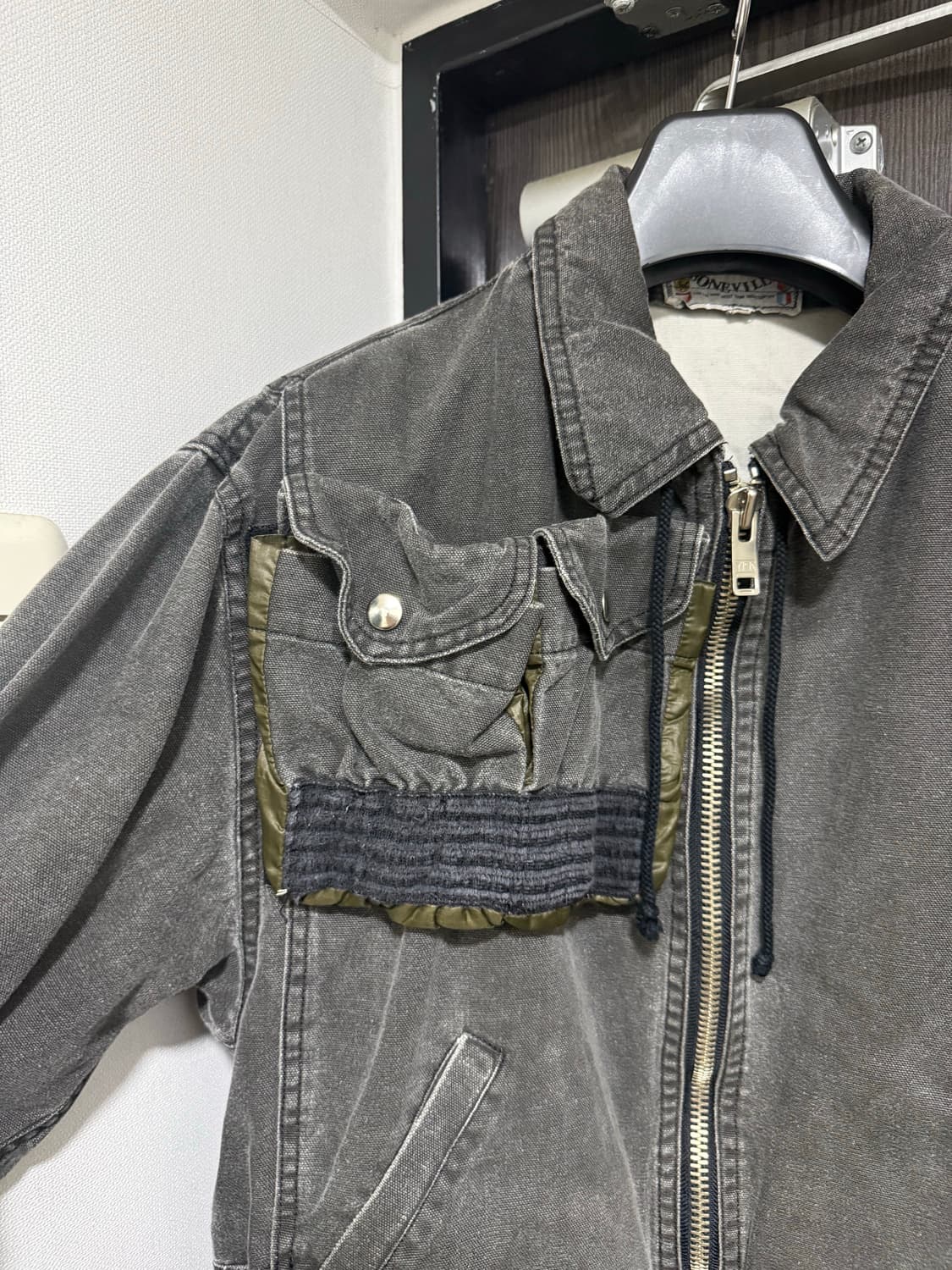 80s boneville 데님 더치 폴리스 자켓 상품이미지2