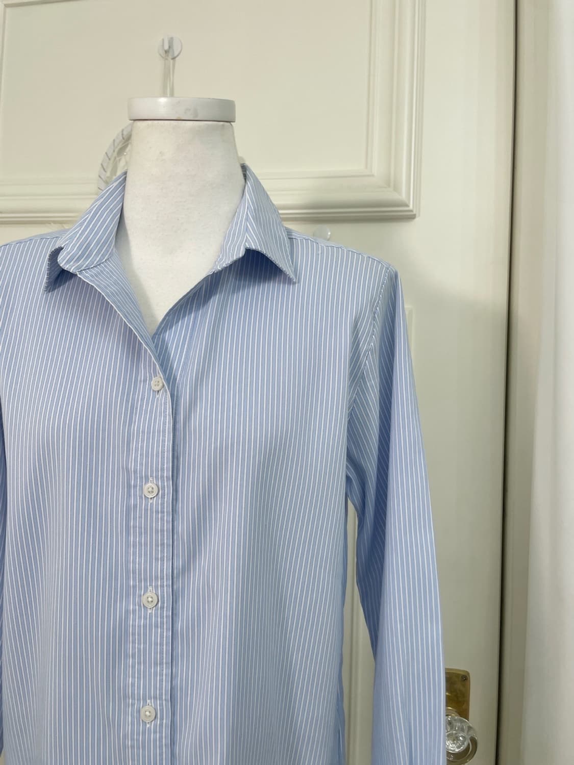 blue stripe basic spring shirt(size-11) 상품이미지6