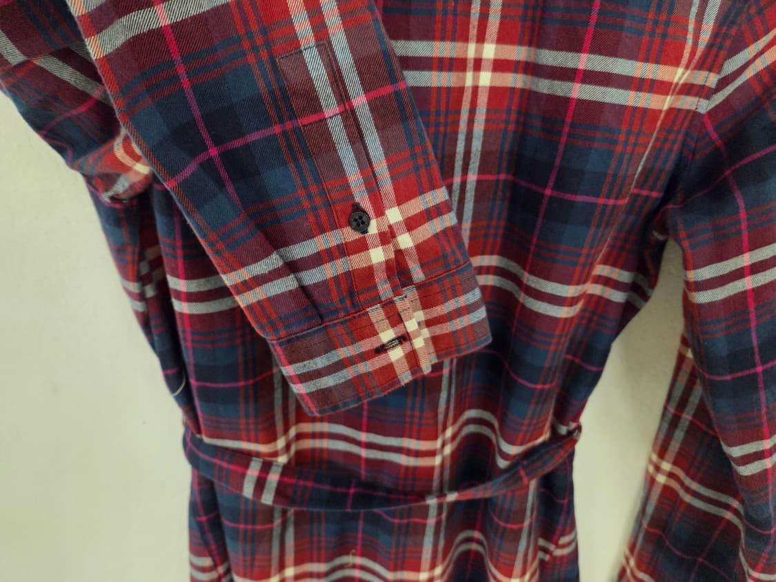 라코스테 체크 셔츠 원피스 38 상품이미지6