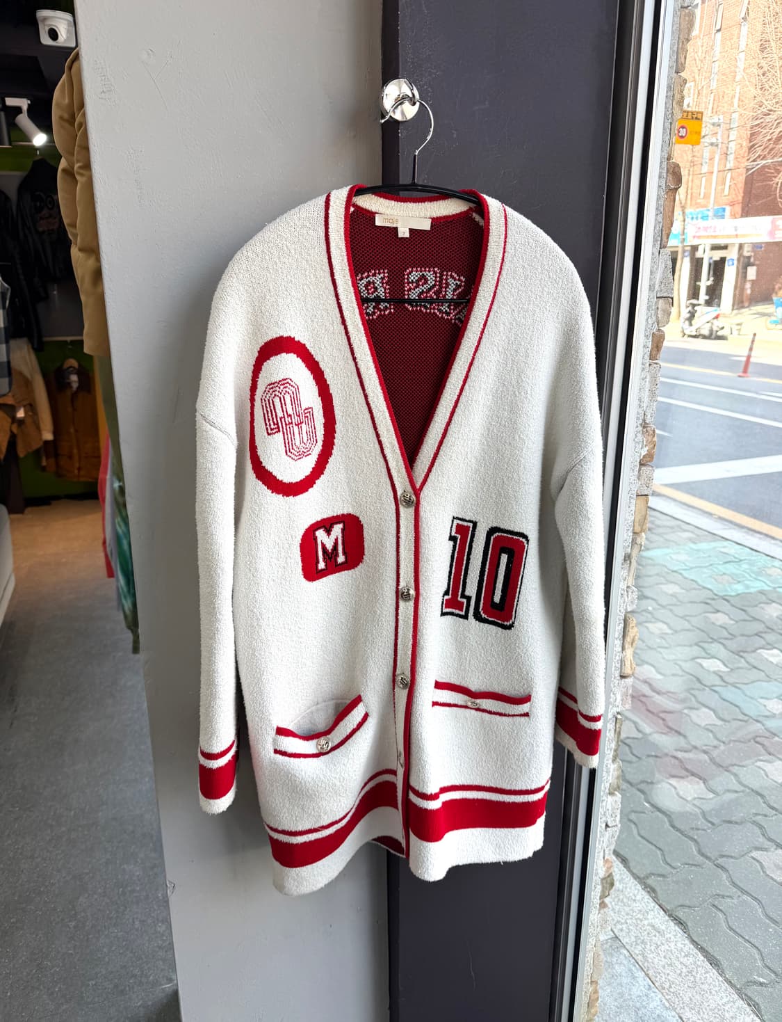 2/ 마쥬 마리아스 부클 니트 롱가디건 상품이미지4