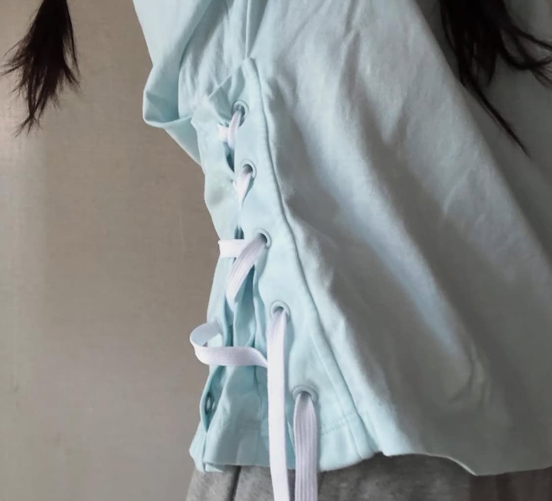 아디다스 셔링 반팔티 상품이미지3