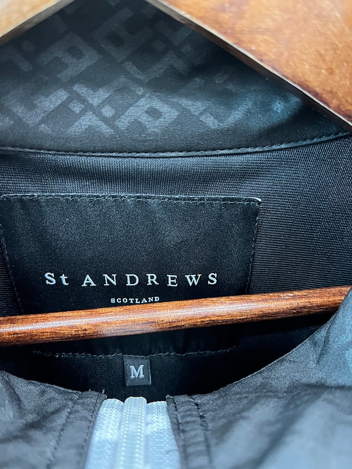 여)  St ANDREWS 레터링 기능성집업  상품이미지2