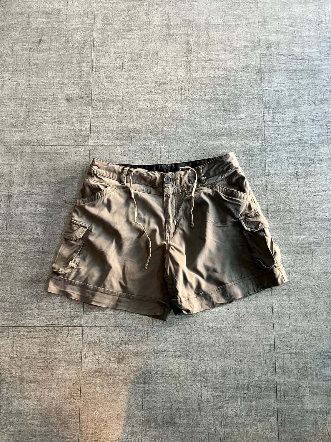 일본빈티지 핀터깔y2k 오리엔탈펑크 카고반바지 상품이미지1