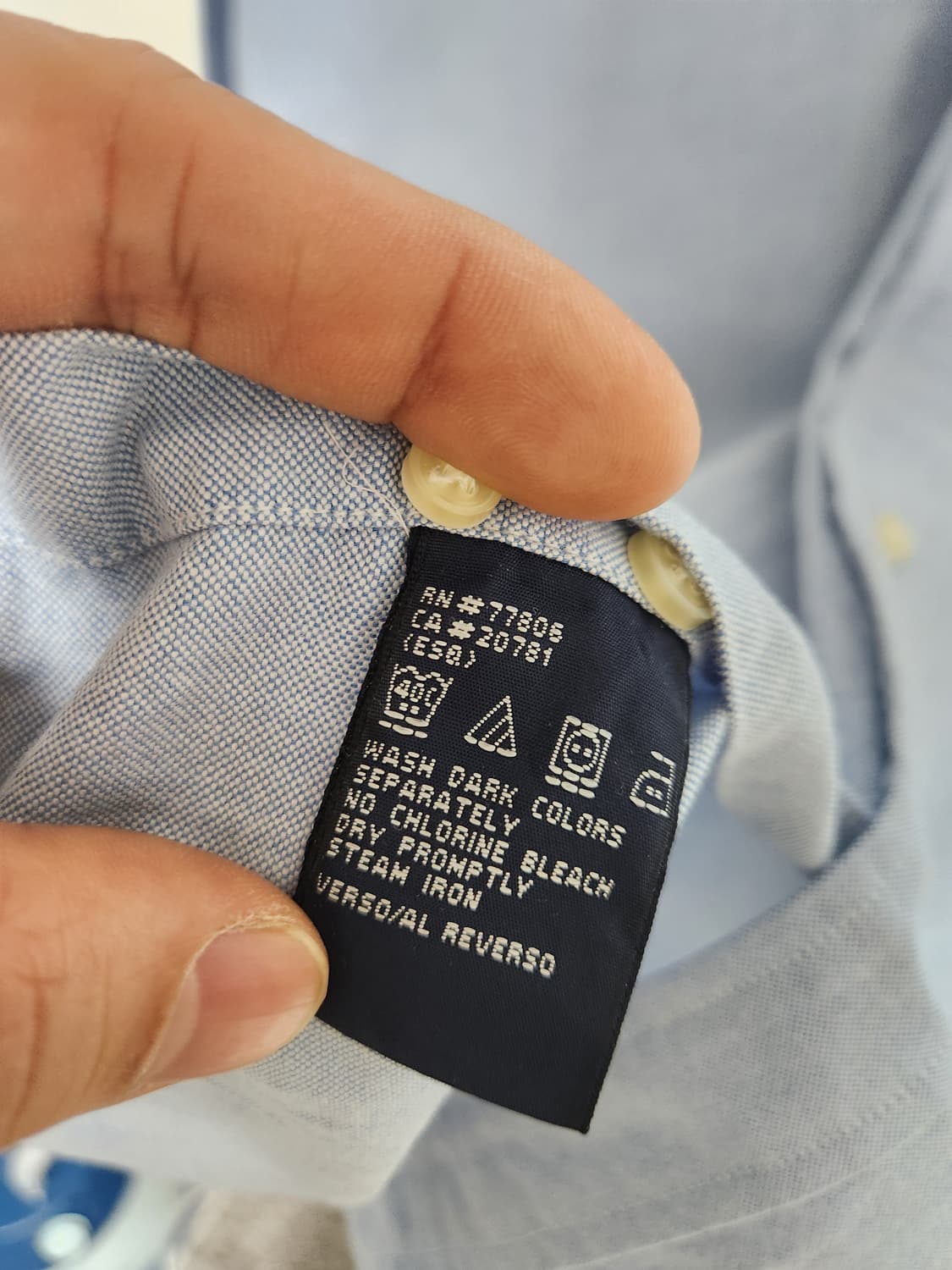 타미힐피거Tommy 옥스포드 셔츠 L - S185 상품이미지6