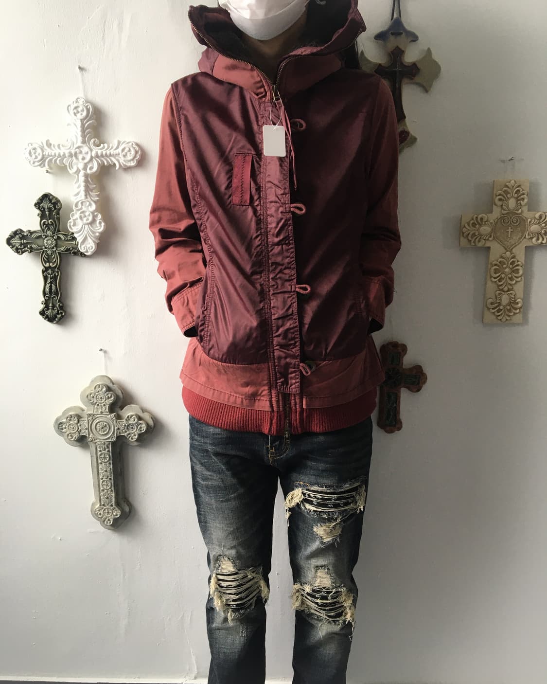 Avirex hood zip up jacket 상품이미지8